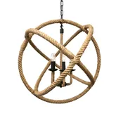 5 Light Rope Pendant