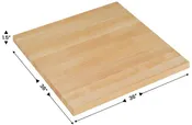 FS3636 Solid Wood Table Top Only