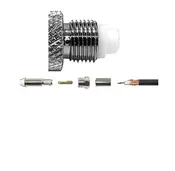 FME Female Connector For RG-58 Cable Crimp On Type