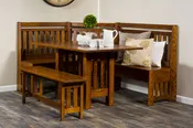 Bay Hill Nook Amish Solid Wood Dining Collection