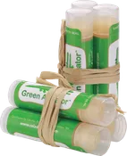 Certified Organic Green Alligator Lip Balm Trio - Strawberry, Cherry, Citrus