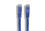 6inch (0.5ft) Cat6 UTP 1 Gbps Pure Copper Ethernet Patch Cable Booted Purple Color