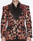 Blazer for Men Small Butterfly Coral Pink - Fashion - Mens - Blazers
