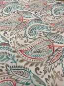 1.5 Yards & 7.5 Yards Cut Out-Paisley Cotton Plain Weave Fabric