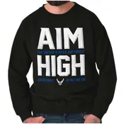 Aim High Excellence Crewneck Sweatshirt