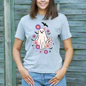 Cute Vintage Halloween Ghost #1.3 – Direct to Film Transfer