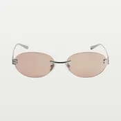 Balenciaga Gossip Oval Af Sunglasses in Dark Ruthenium/brown — Dark Ruthenium/Brown