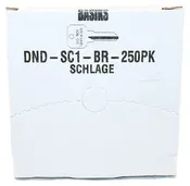 Basiks / Do Not Duplicate Key Blanks Boxed 250 / 5 - Pin / DND-SC1-BR-250