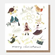 12 Days of Christmas Card