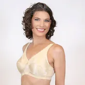 135 Lace Soft Cup Bra - NEW in Sand & White