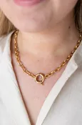 18" Jenny Necklace in Gold Plated
