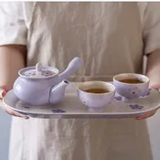 Arita ware Purple Sakura Ceramic Tray ONLY(Gift Box)