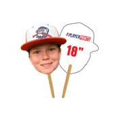 18″ Big Head On A Stick – Cutout