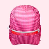 Flamingo Glossy Medium Backpack w/ Pockets