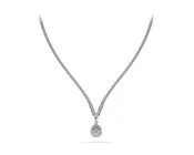 4 Prong Graduated V Diamond Necklace In 18K 14K Yellow Gold White Gold Or Platinum