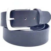 Black Leather Belt Sleek