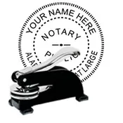 Alabama Notary Seal Desk Style