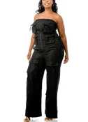 Cargo Tube and Cargo Pants Set