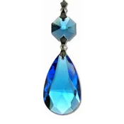 Aqua American Oval Crystals
