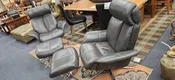 ASTRID Stressless Style Chair with Ottoman (1)