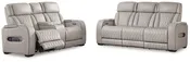 Boyington Sofa and Loveseat – Gray or Black