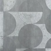 Circle Textured BRS1351 - Grey