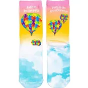 Autism Awareness Hot Air Balloon Crew Socks
