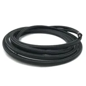 2 Conductor Black Round Cloth Covered Cord - 18 AWG - Sold by the Foot