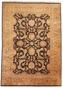 10 x 14  - Mahal Wool All Over Rectangle - Hand Knotted Rug — 26611