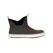Ankle Matte Brown Men's Rain Boots