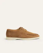 EMILIO TAN SUEDE BOAT LOAFER