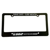 662 Drive Safe - Surf Mental License Plate Frame