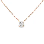 0.38 Carat Solitaire Pendant