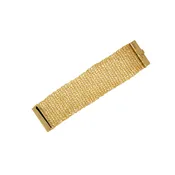 All Gold Mesh Handmade Crochet Bracelet