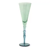 10oz Vienna Flute - Green and Blue