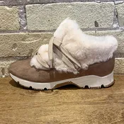 ALL BLACK Furry Sneak 2 Taupe