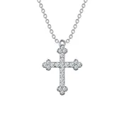 0.35 CTW Cross Necklace