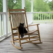1500 Slat Jumbo Maple Rocker