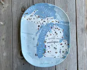 7742 OVTRY- MICHIGAN-16"x12.5"