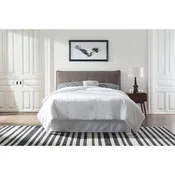 Adona Upholstered Platform Bed in Dolphin Linen (2026)