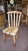 Aspen and Beetle Kill Pine Frontier Chair