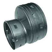 Advanced Drainage Systems 6 in. Snap X 4 in. D Snap Polyethylene 5-1/2 in. Reducing Coupler 1 pk