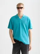 3 Crosses Pique Relaxed-Fit Garment-Dyed Polo