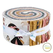 A Spoonful of Sugar - Jelly Roll (40 pcs) by Jennifer Long for Riley Blake