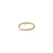 Amorphous Earring Single / Oval Sideways