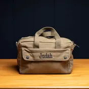 Military Style Mechanic’s Canvas Tool Bag – Personalized Groomsmen Gift