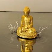 3D-Printed Earth-Touching Buddha – Select Size