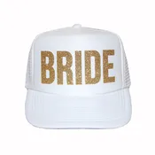 Bride Glitter Trucker Hat