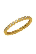 Little Sparkles  Stackable Gold Diamonds Ring