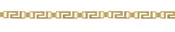 FL135 - 4mm PermaGold Greek Key Link